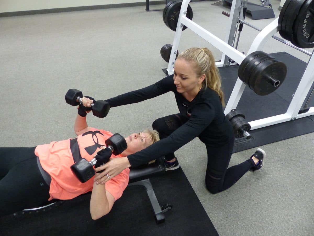 Haley Golich training